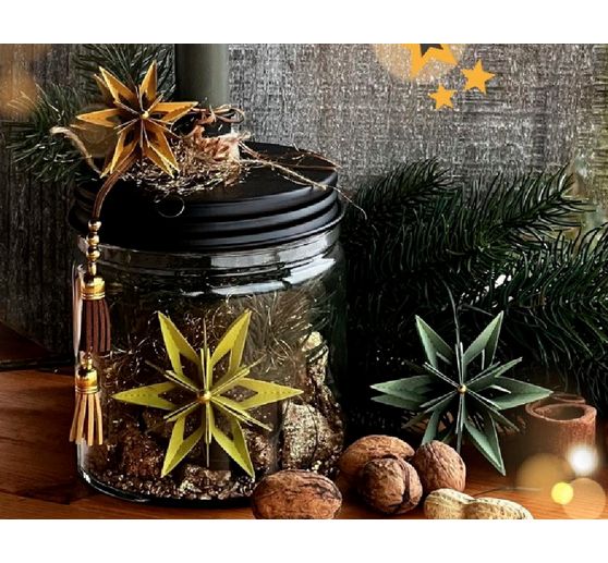 Punching template folding star "Classic"