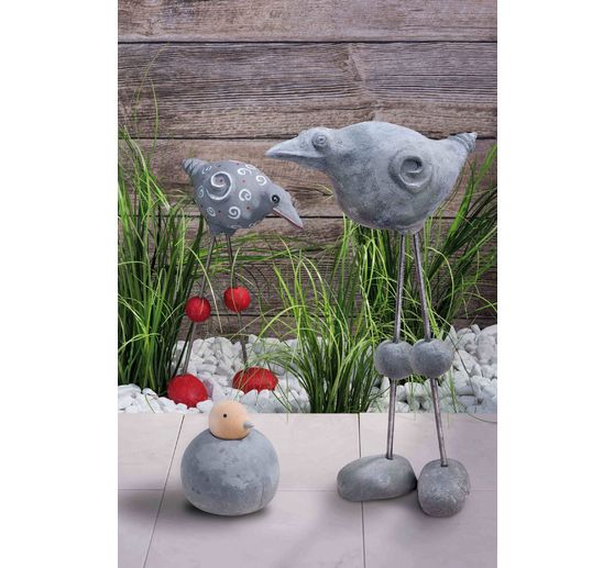 Concrete modeling clay, gray