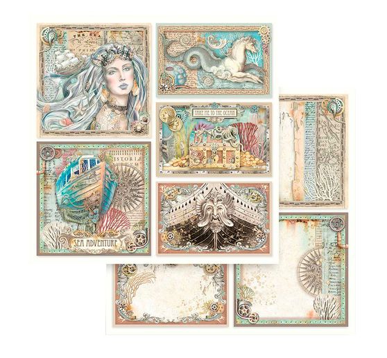 Scrapbook blok "Písně moře"