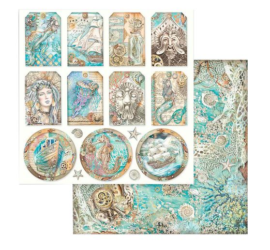 Scrapbook blok "Písně moře"