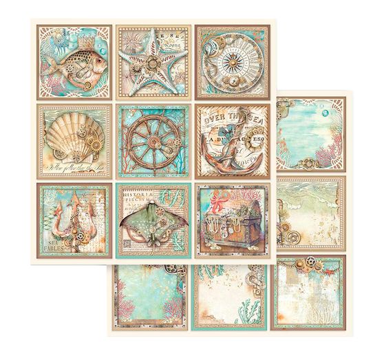 Scrapbook blok "Písně moře"