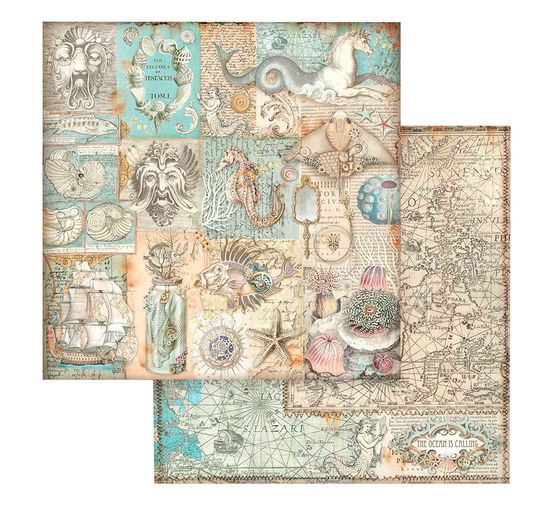 Scrapbook blok "Písně moře"