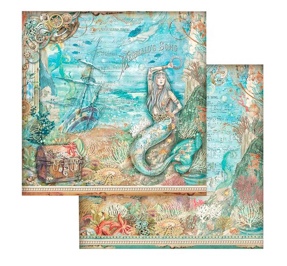 Scrapbook blok "Písně moře"