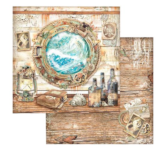 Scrapbook blok "Písně moře"