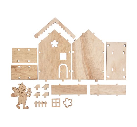 VBS Wooden building kit house "Spring messenger"