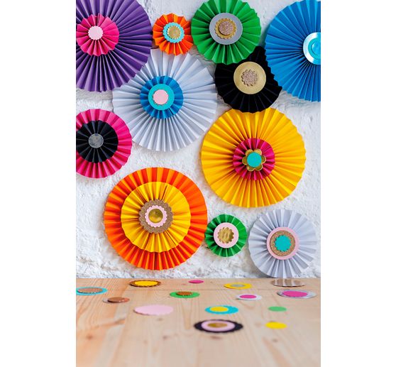 Assortment coloured paper & photo cardboard