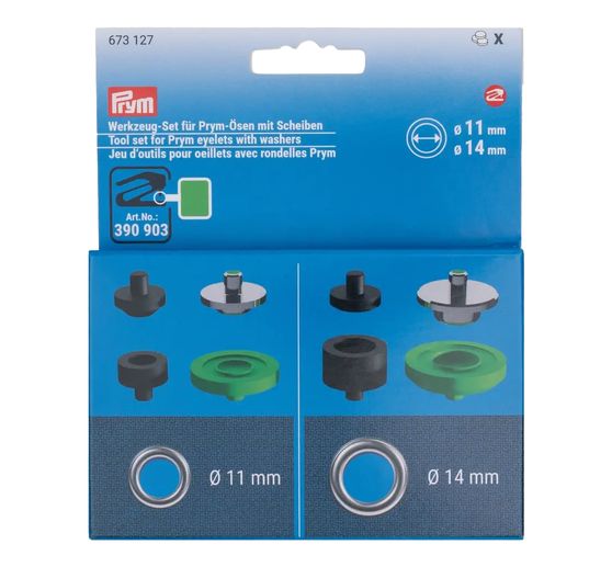 Prym Tool set for Prym eyelets with discs in Ø 11 and 14 mm