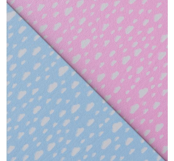 Jersey fabric "Clouds"