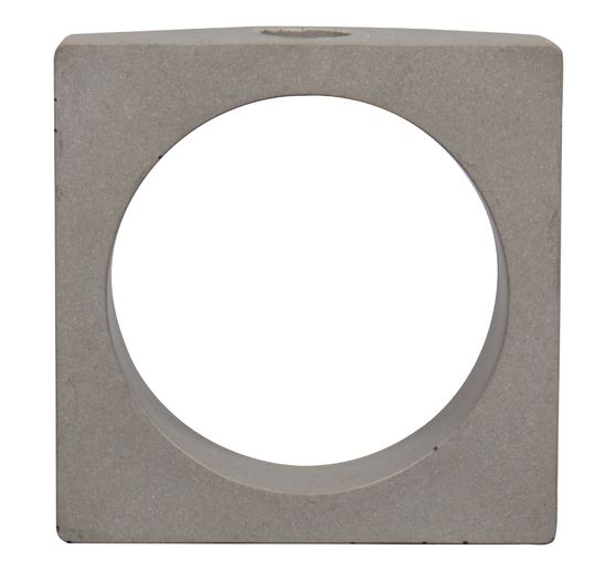 Silicone casting moulds "Vase square with circle"