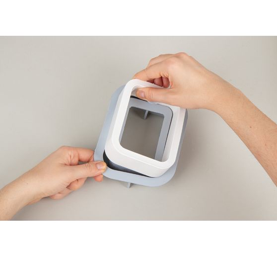 Silicone casting mould "Vase Rectangle"