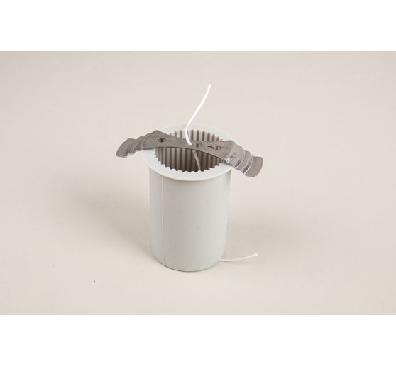 Silikonová ddlévací forma "Drážkovaná sloupková svíčka"