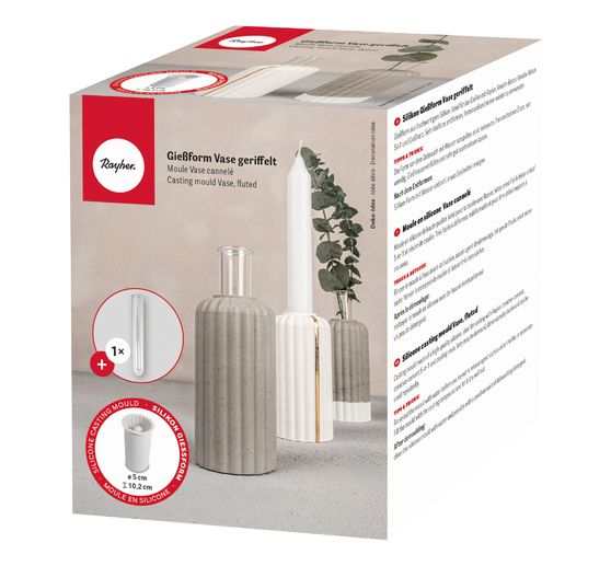 Casting mould "Vase fluted"