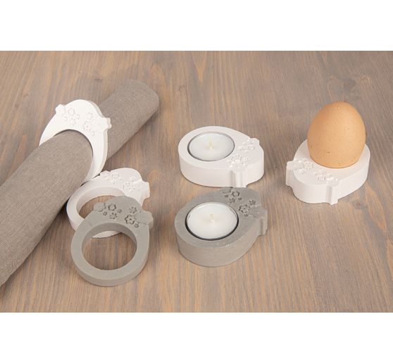 Silicone casting moulds "Happy Egg"