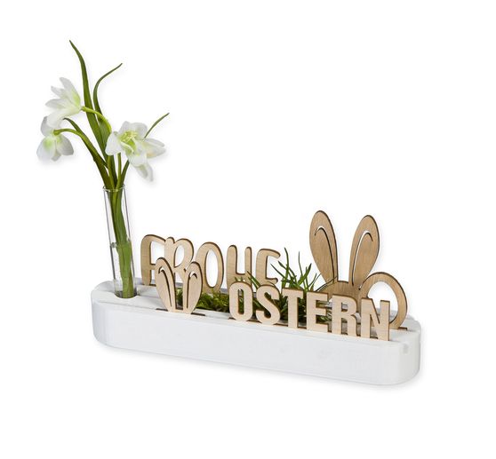 Wooden stand with test tube