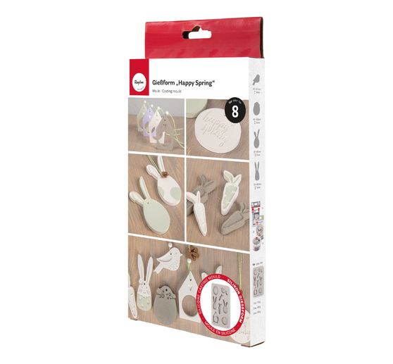 Silicone casting moulds "Happy Spring"