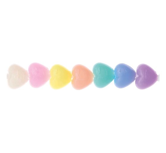 itoshii Bead set "Hearts pastel"