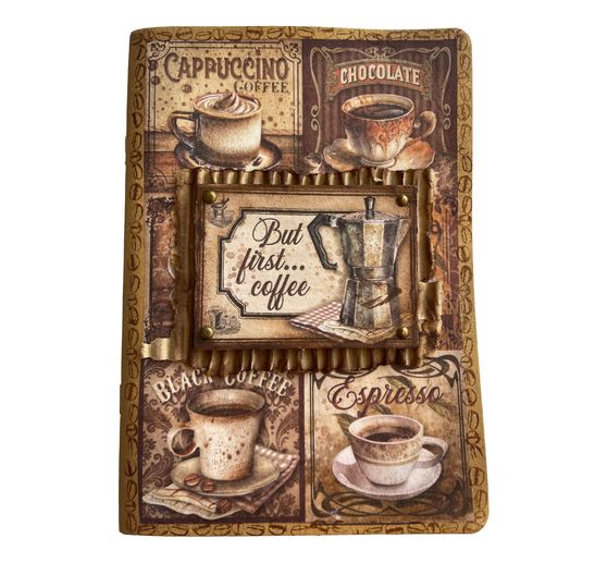 Motif straw silk assortment "Coffee and Chocolate"
