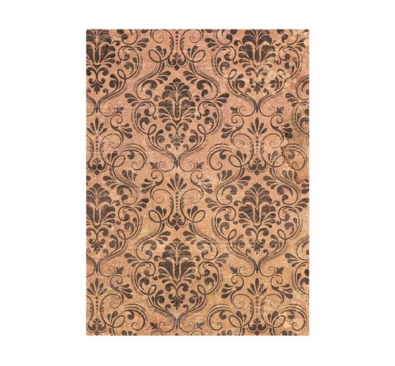 Motif straw silk silk backgrounds "Coffee and Chocolate"