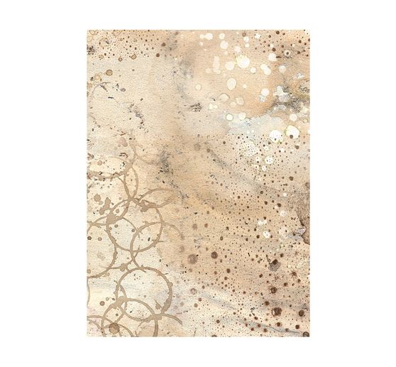 Motif straw silk silk backgrounds "Coffee and Chocolate"