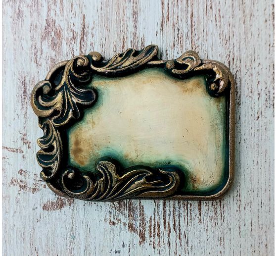 Casting mould "Precious - picture frame roses"