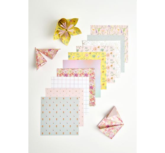 Folding sheets "Flowers", assorted