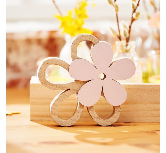 Dřevěný podnos VBS "Rustika" s kovovými úchyty