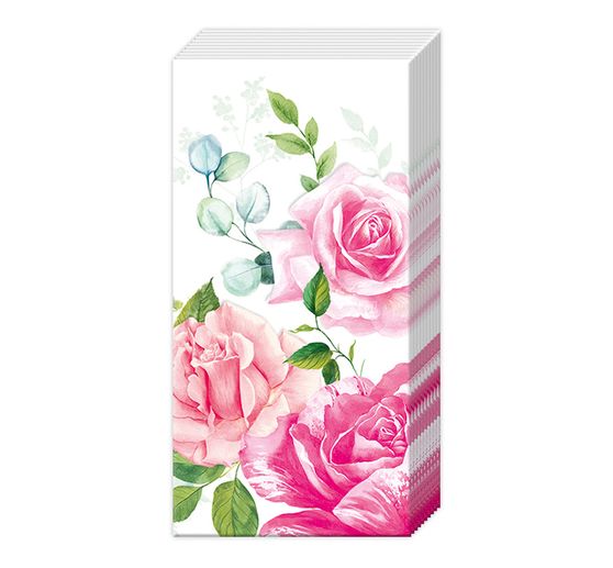 Papírový kapesník "Roses"