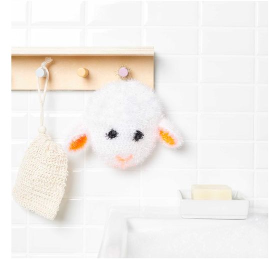 Rico Design Creative Bubble crochet kit "Bunny + Lamb"