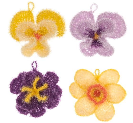 Rico Design Kreativní háčkovací sada "Jarní květiny"