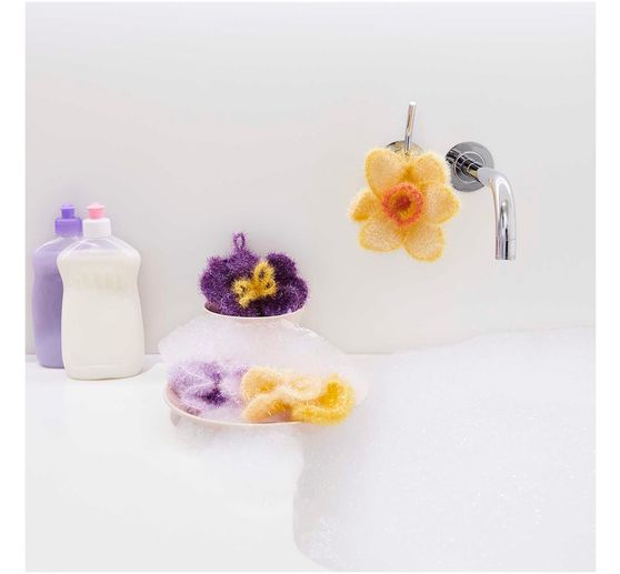 Rico Design Kreativní háčkovací sada "Jarní květiny"