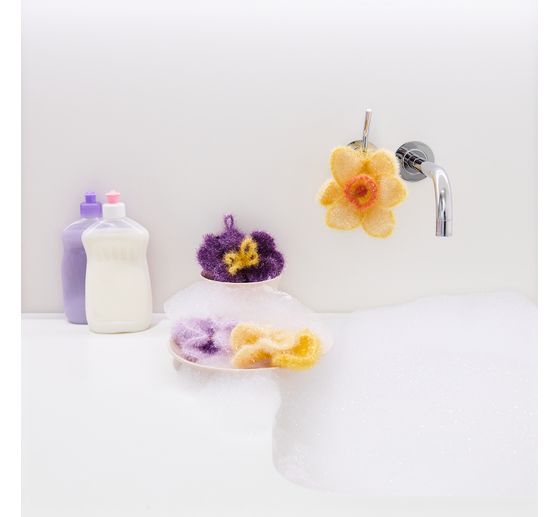 Rico Design Kreativní háčkovací sada "Jarní květiny"