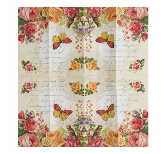 Papírové kapesníky "Portrét motýla