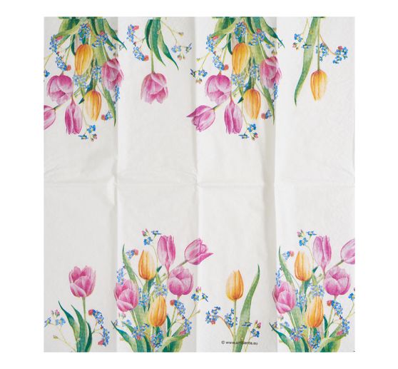 Papírové kapesníky "kytice tulipánů