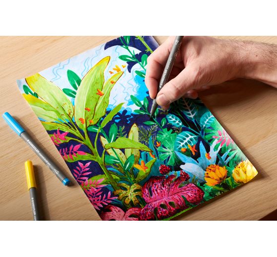 STAEDTLER Pigment Liner & Metallic Marker