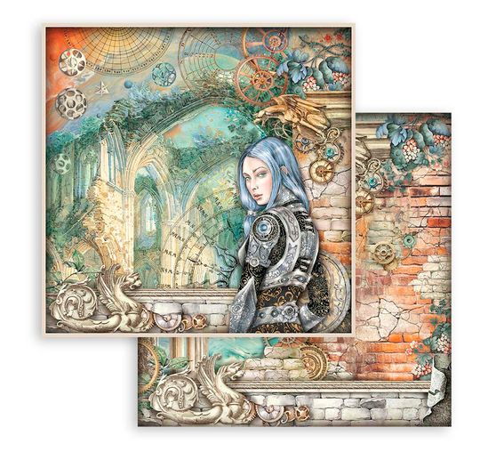 Scrapbook block "Fantasy World"