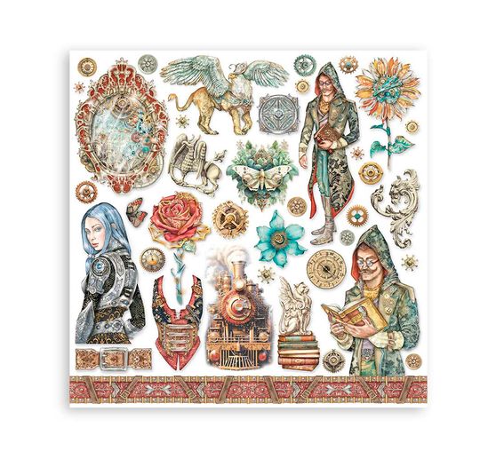 Scrapbook block "Fantasy World"