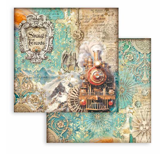 Scrapbook block "Fantasy World"