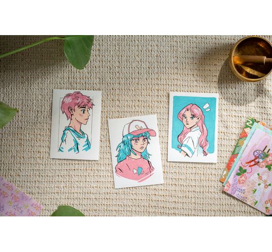 svatební kreativní sada "Manga"