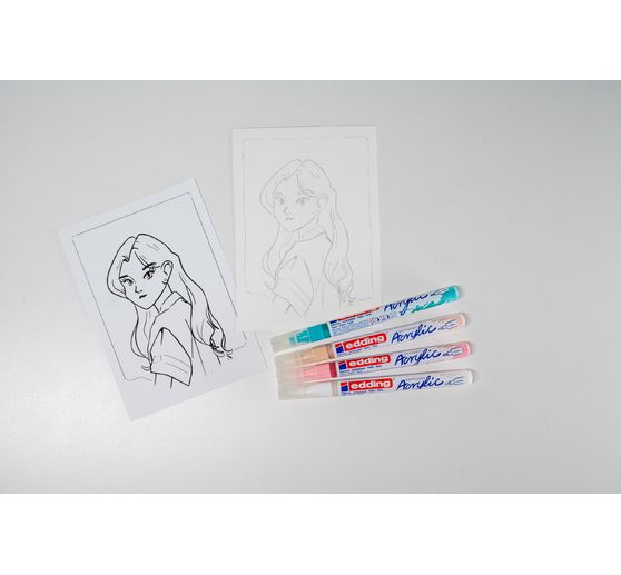 svatební kreativní sada "Manga"