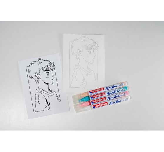 svatební kreativní sada "Manga"