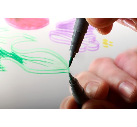 STAEDTLER Pigment brush pen, set of 12