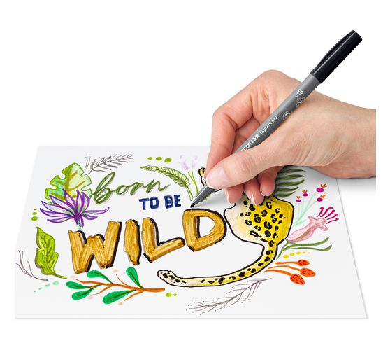 STAEDTLER Pigment pen "Intensive Black"