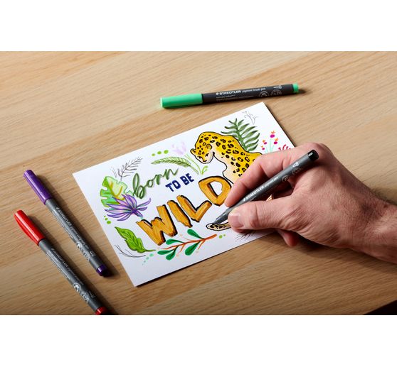 STAEDTLER Pigment pen "Intensive Black"