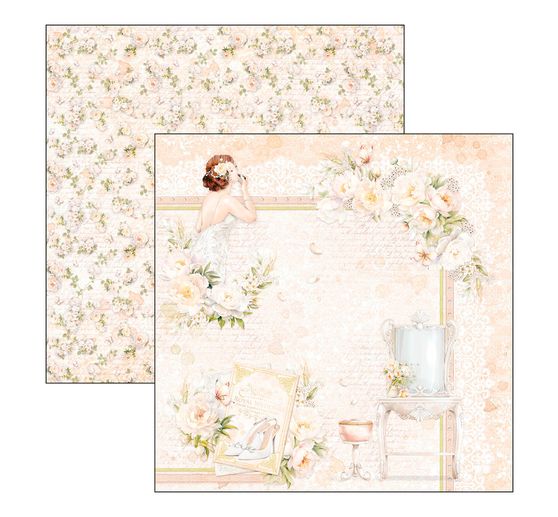 Vždy a navždy" scrapbookový papír