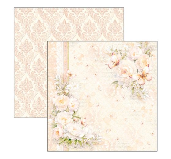 Vždy a navždy" scrapbookový papír