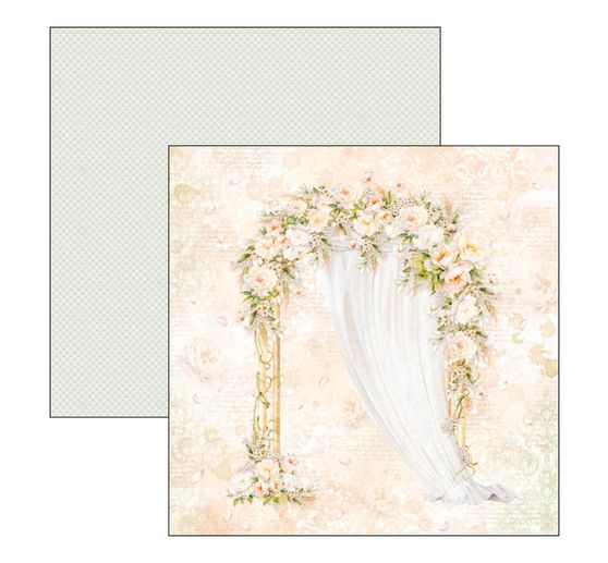 Vždy a navždy" scrapbookový papír