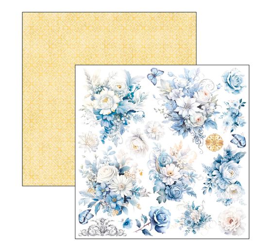 Scrapbook paper "Midnight Spell Patterns"