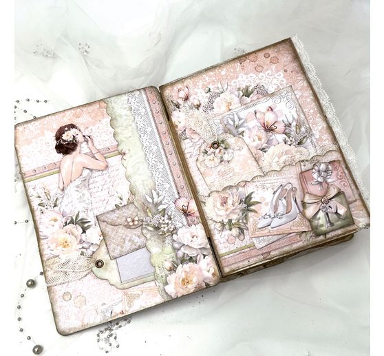 Vždy a navždy" scrapbookový papír