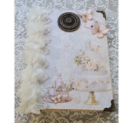 Vždy a navždy" scrapbookový papír