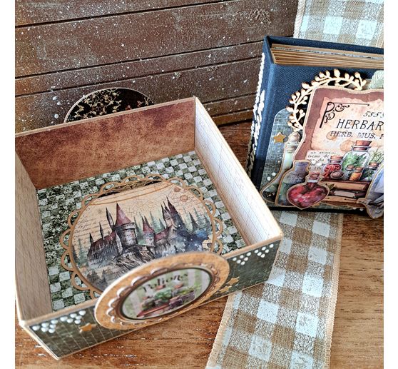 Paper set "Wizard Academy"